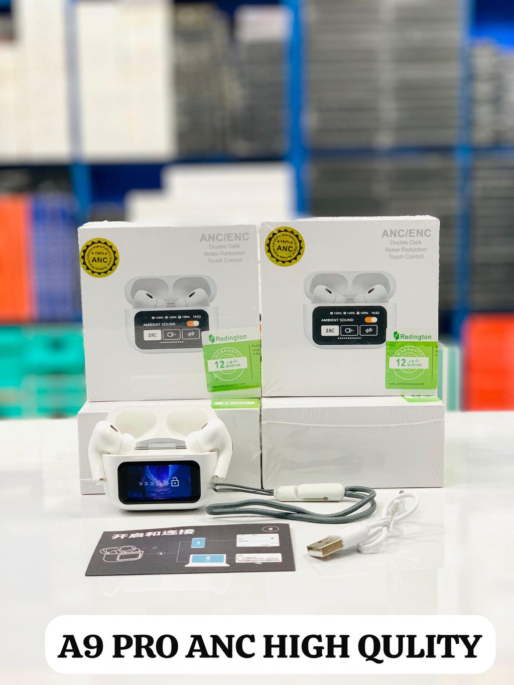 A9 Pro ANC High Quality Earbuds